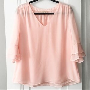 41 Hawthorn Moira Flutter Sleeve Blouse